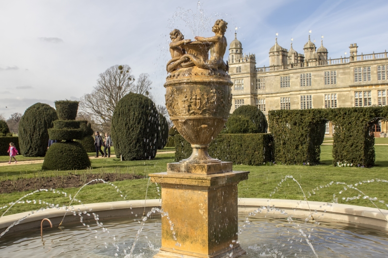 Burghley House Private South Gardens image