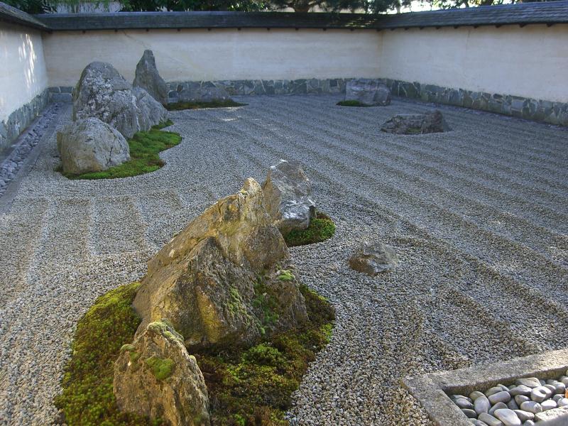 Zen Garden at Japanese Buddhist Centre