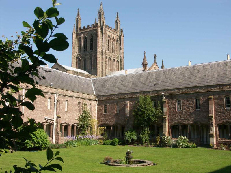 Hereford Cathedral Gardens image