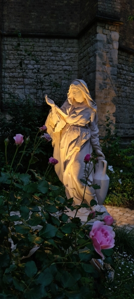 The Mysteries of Light Rosary Garden
