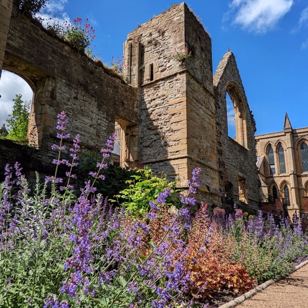 The Palace Garden of Southwell Minster